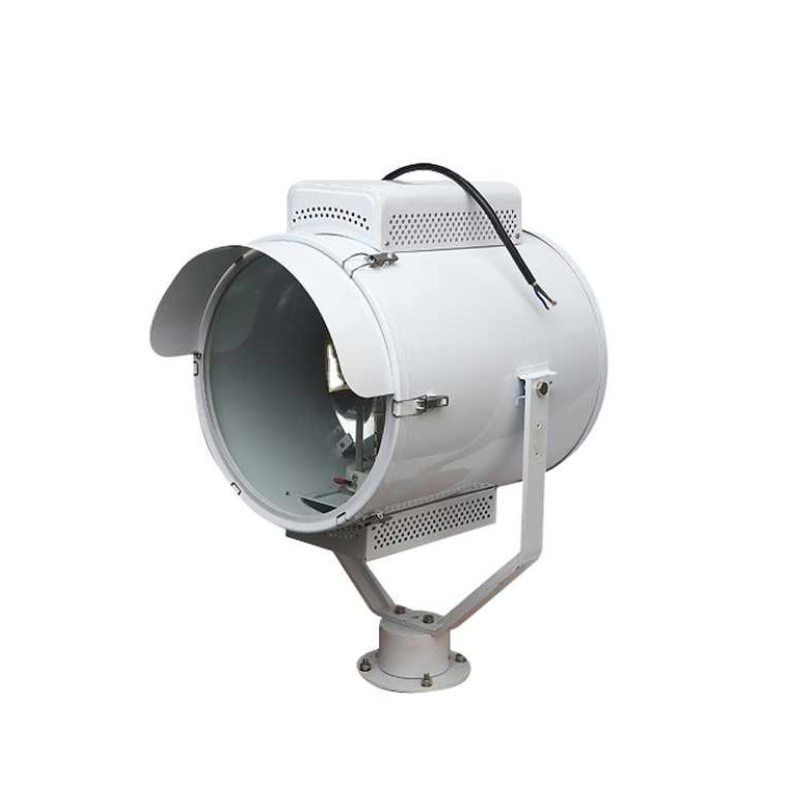Long-Range Target Illumination Rechargeable Sphericity Mercury Xenon DC110V AC220V Marine Search Rescue LED Automatic Navigation Search Light