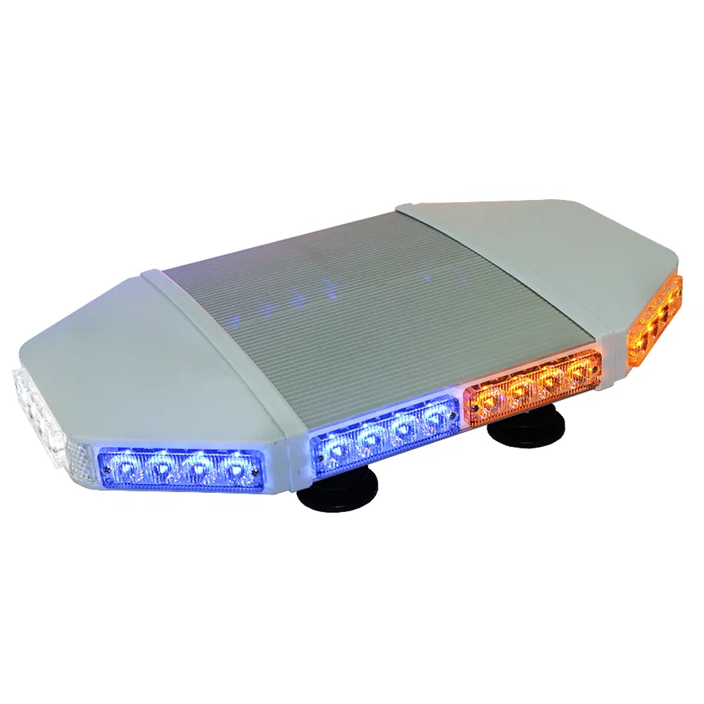 Full Amber LED Beacon Warning Flashing Lights Magnetic Mounts 505-2LC