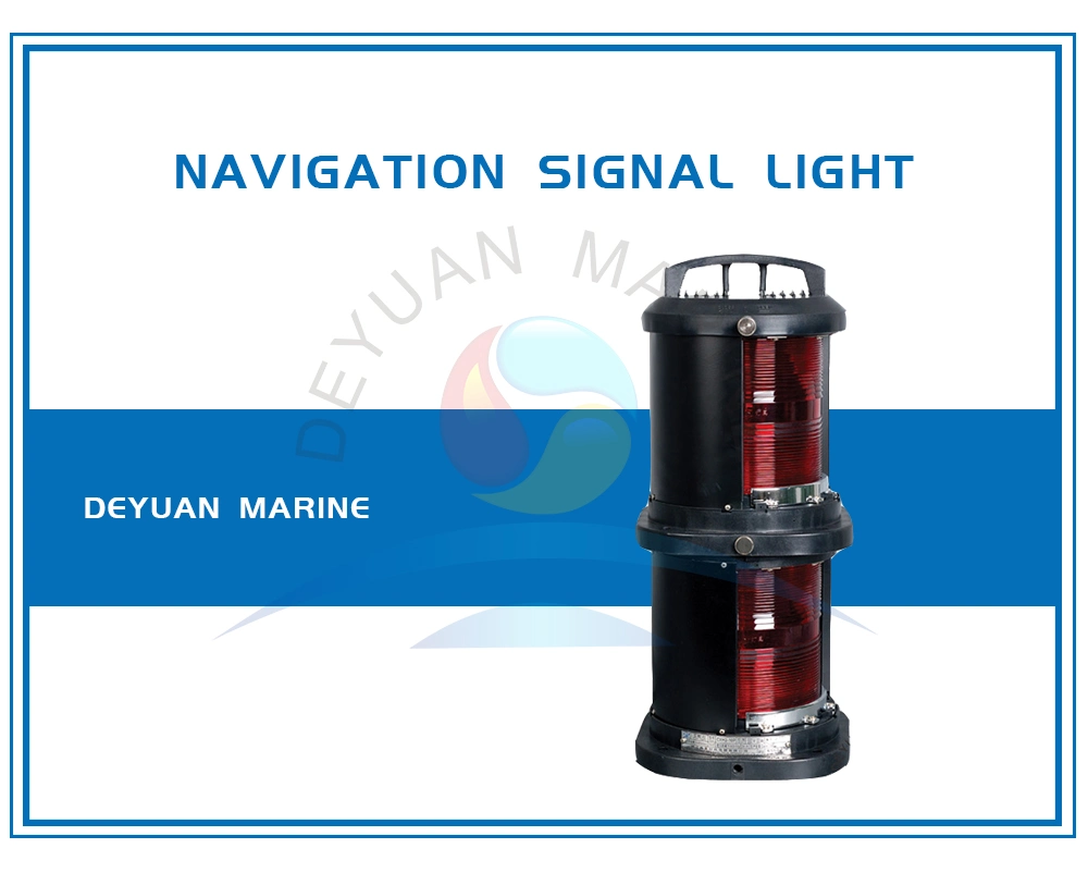 Chx6-101p Marine Plastic Double Deck Navigation Signal All Round Light