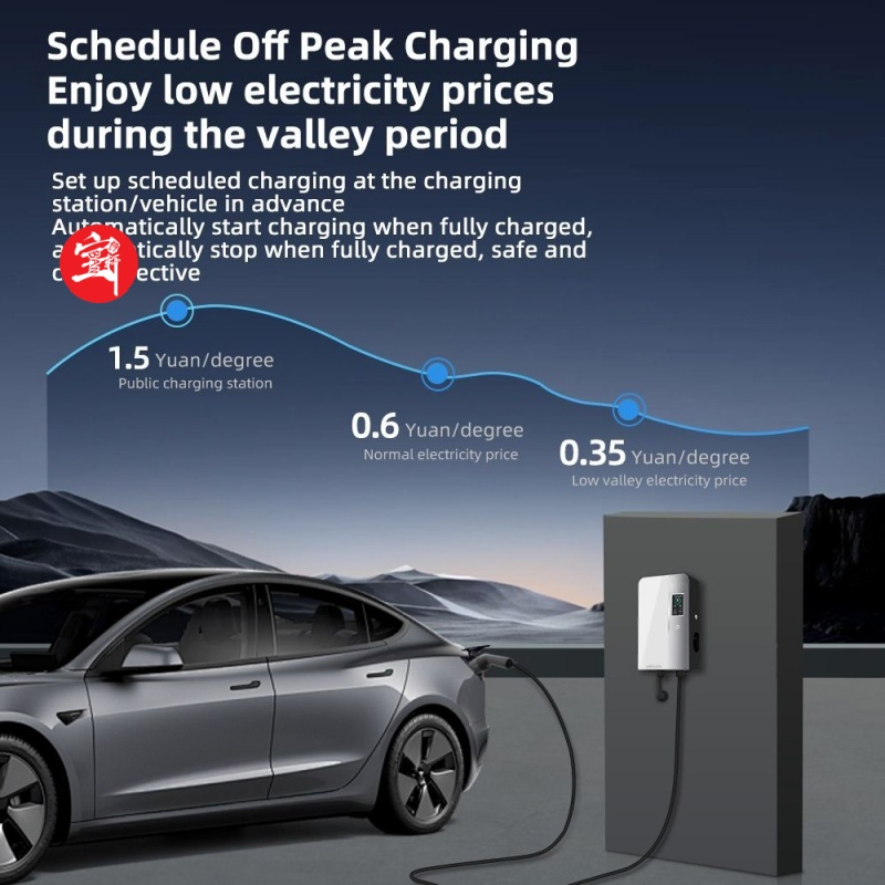 Advanced Euro-Standard Charging Unit: Indicator Light, Fire-Retardant, Cp Voltage Anomaly Protection
