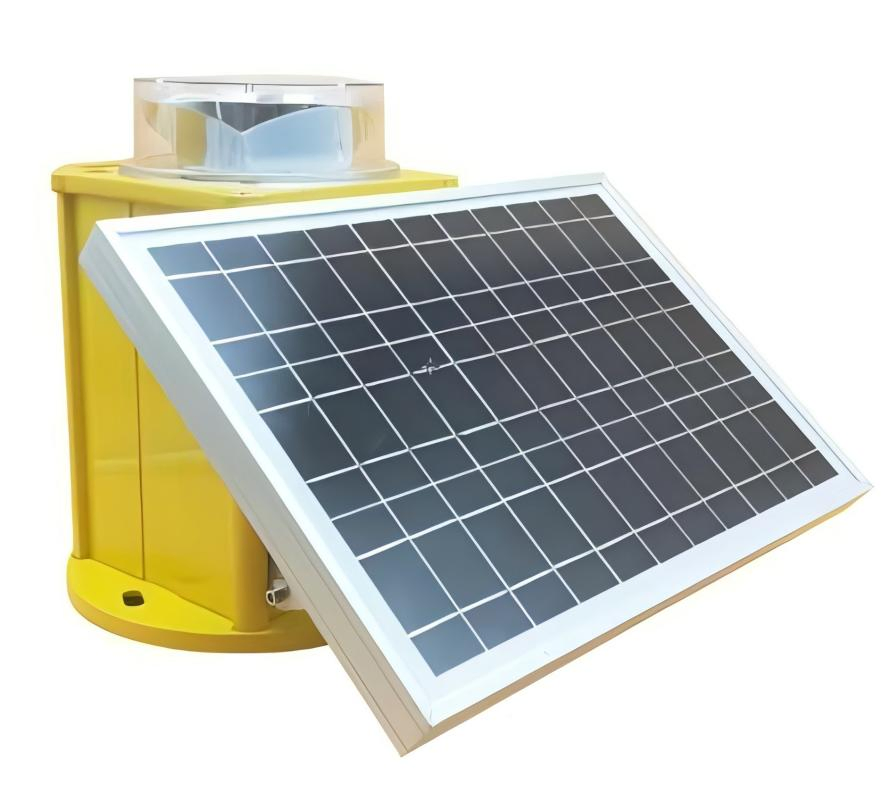 Factory Price LED Solar Powered Medium-Intensity Type B Aviation Obstruction Light for High Chimney Wind Turbine Telecommunication Tower