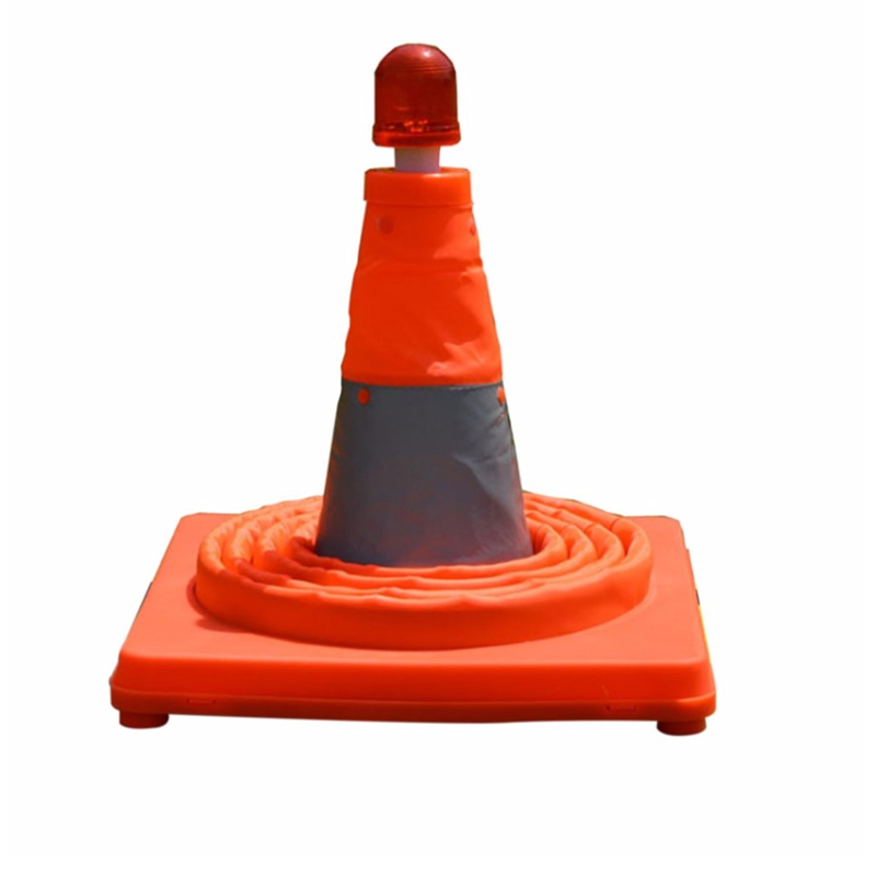 Road Safety Used Light Marking Warning Reflective Red Road Cone
