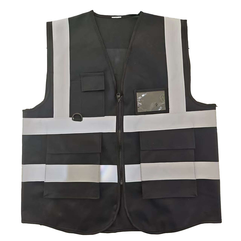 Custom Reflective Vest with Logo Printing Suitable for Sanitation Traffic Fire Protection Work Clothes Construction Site Safety Work Clothes