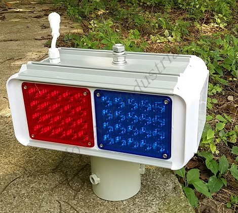 Solar Warning Light Strobe Light Waterproof Caution Light Road Safety Construction Site