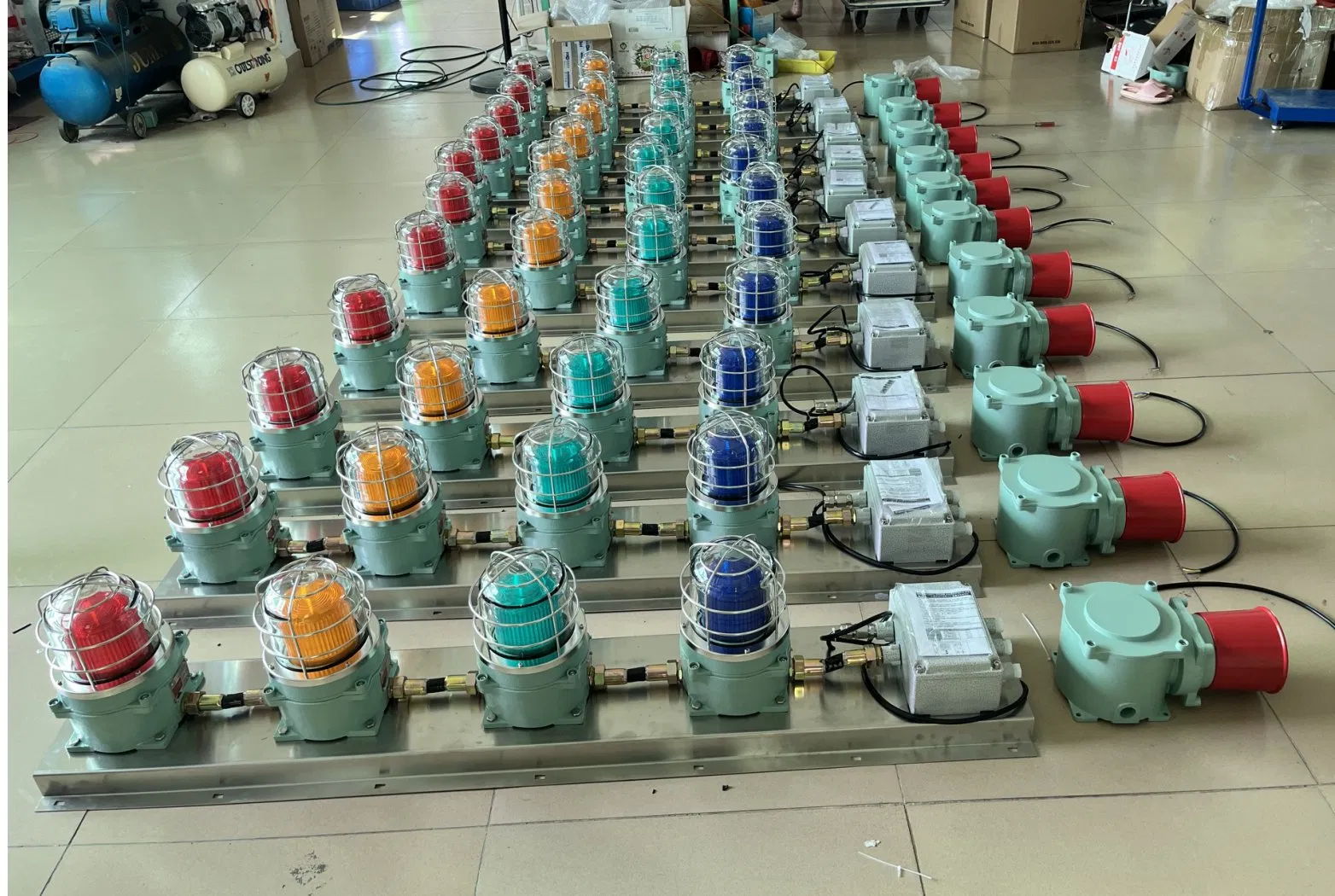 Explosion Proof Industrial Aluminium Crane Marine Emergency Alarm Beacon Warning Light