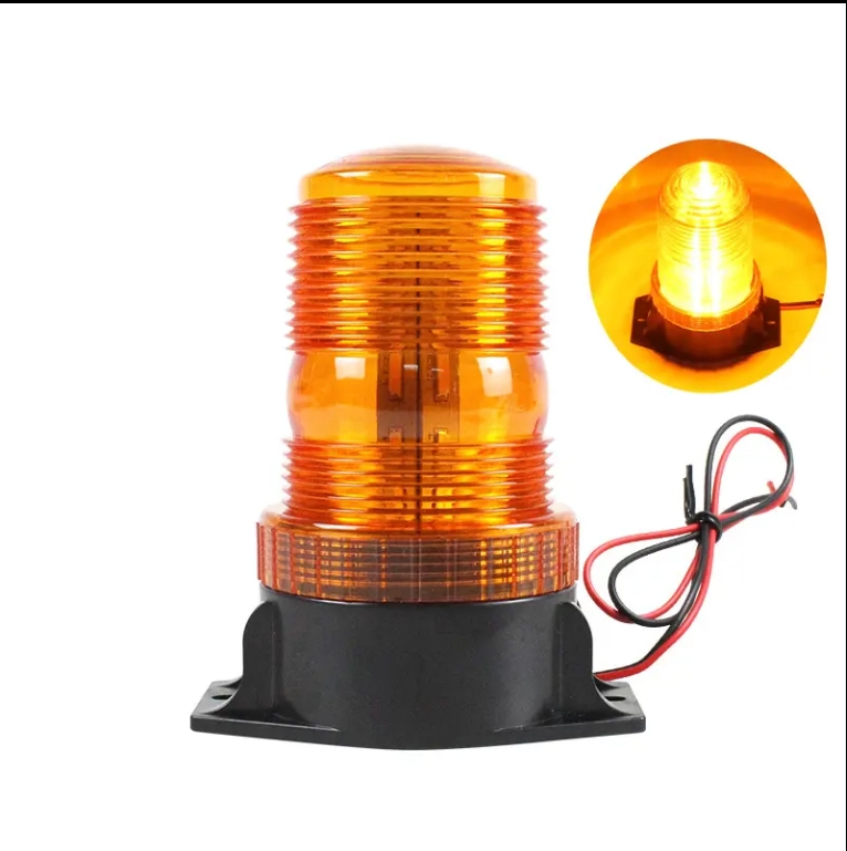 Industrial Rapid Door Warning Light - 130dB Audible/Visual Alarm for Warehouse Safety