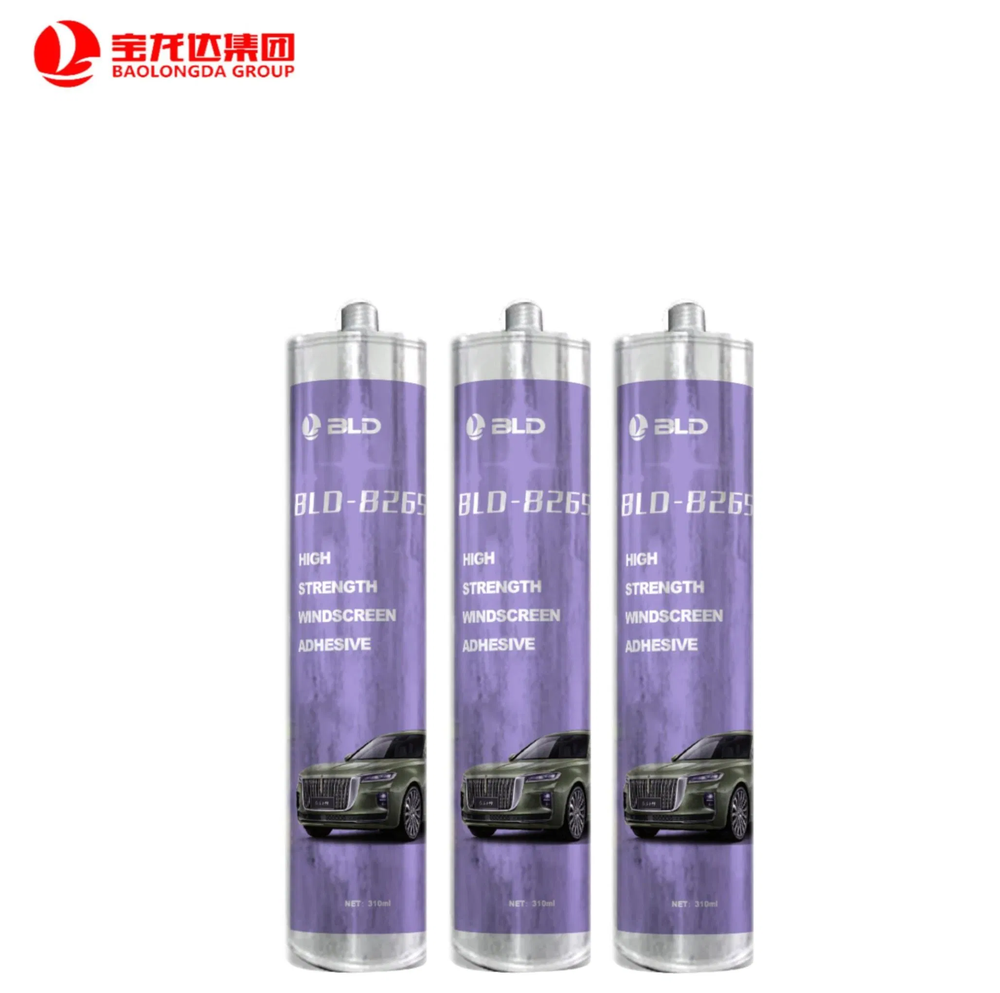 Autoglass Benson Auto Glass Polyurethane Sealant Windshield Price Economic PU Sealant 600ml &amp; Primer for Bus Window