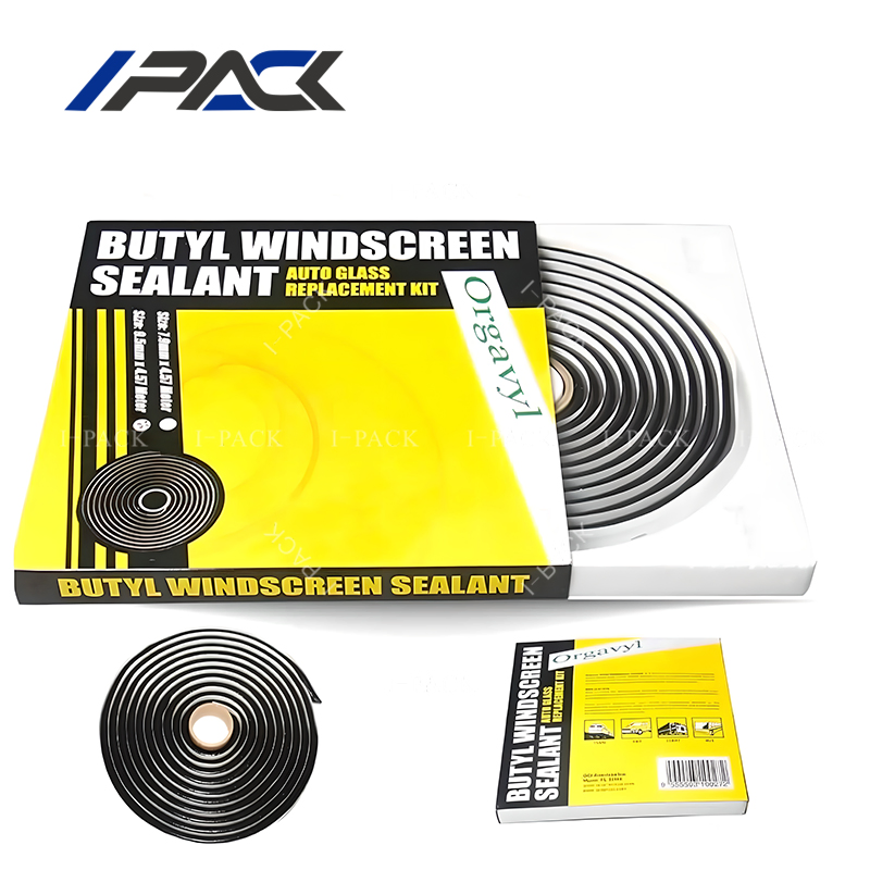 Fast Cure Butyl Windshield Sealant Adhesive Universal Heavy-Duty Glue for Quick Auto Glass Replacement