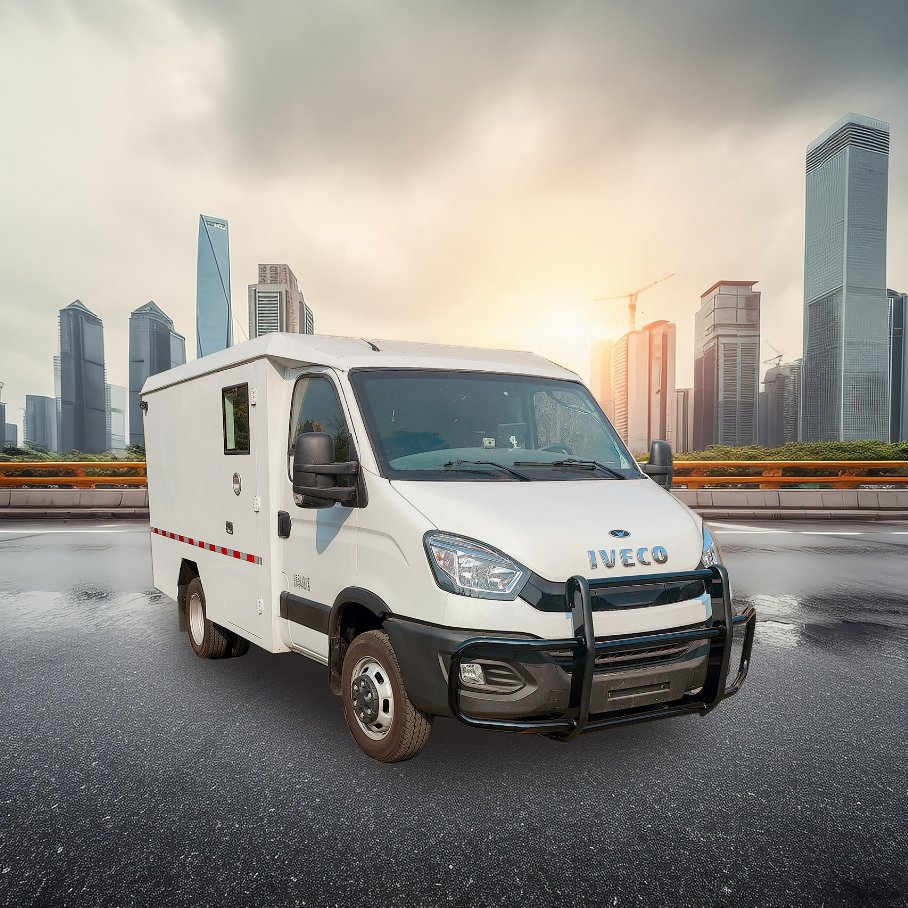 Bulletproof Cash-in-Transit Vehicle Security Van for Cash Logistics High-Security Van Cash-in-Transit Money Armored Cash Transport Cit Vehicle Car