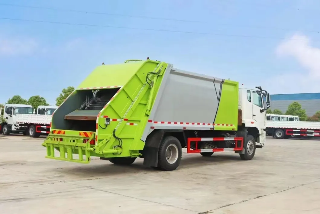 Garbage Truck View 11