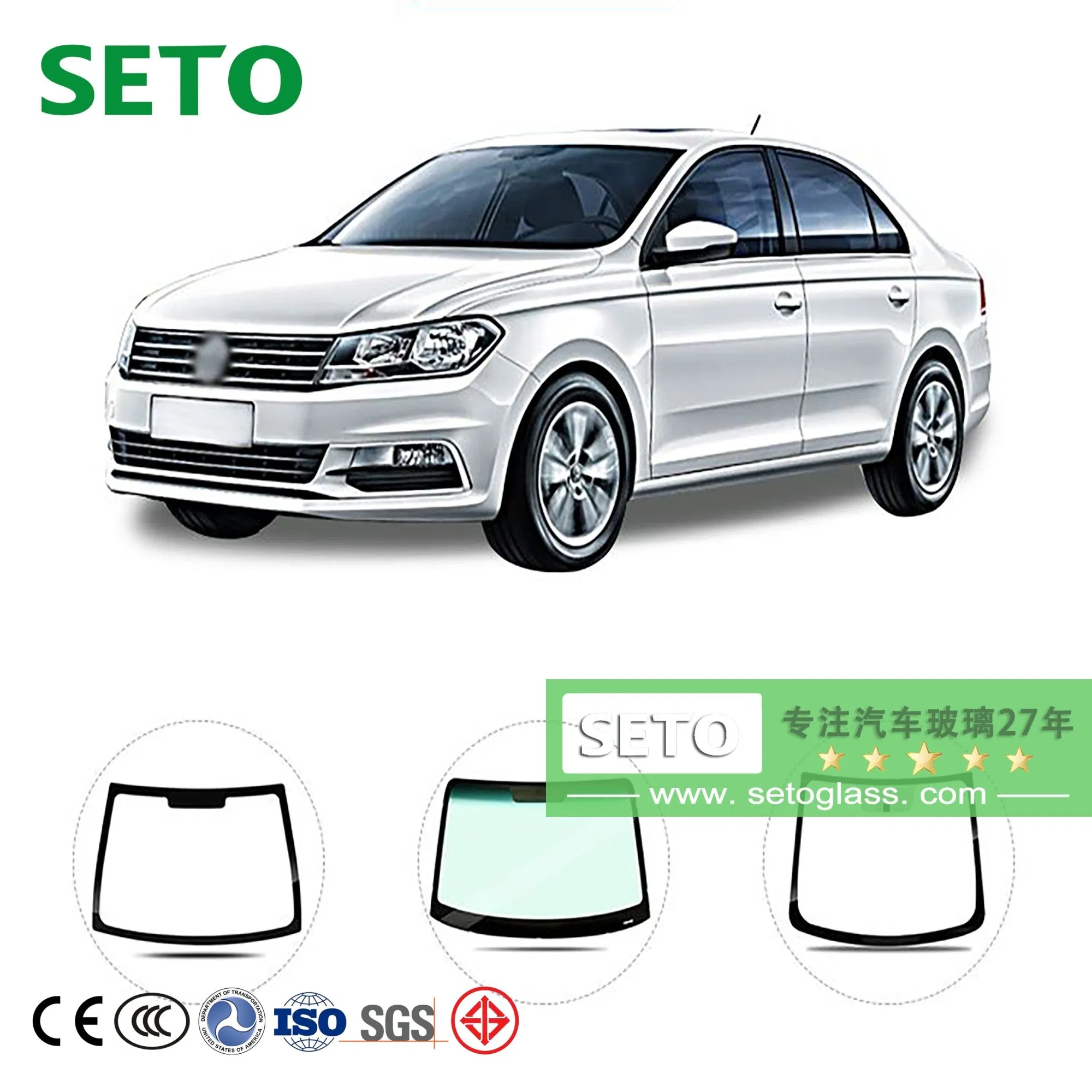Hot Sale Wholesale Door Window Glass/Rear Windscreen /Car Front Windshield/Sunproof Glass
