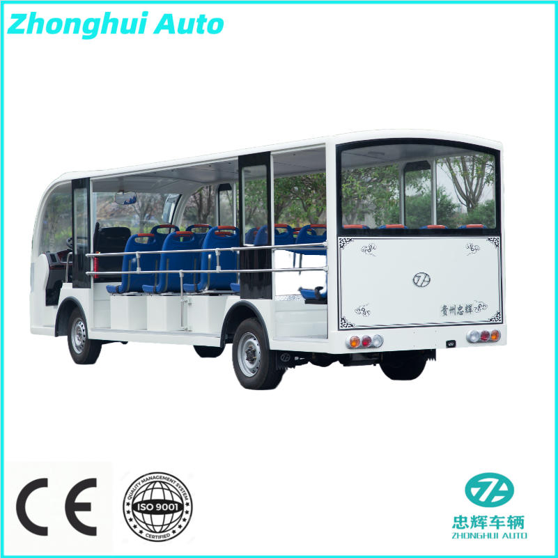 Versatile Semi-Open Bus for Scenic City Tours and Excursions