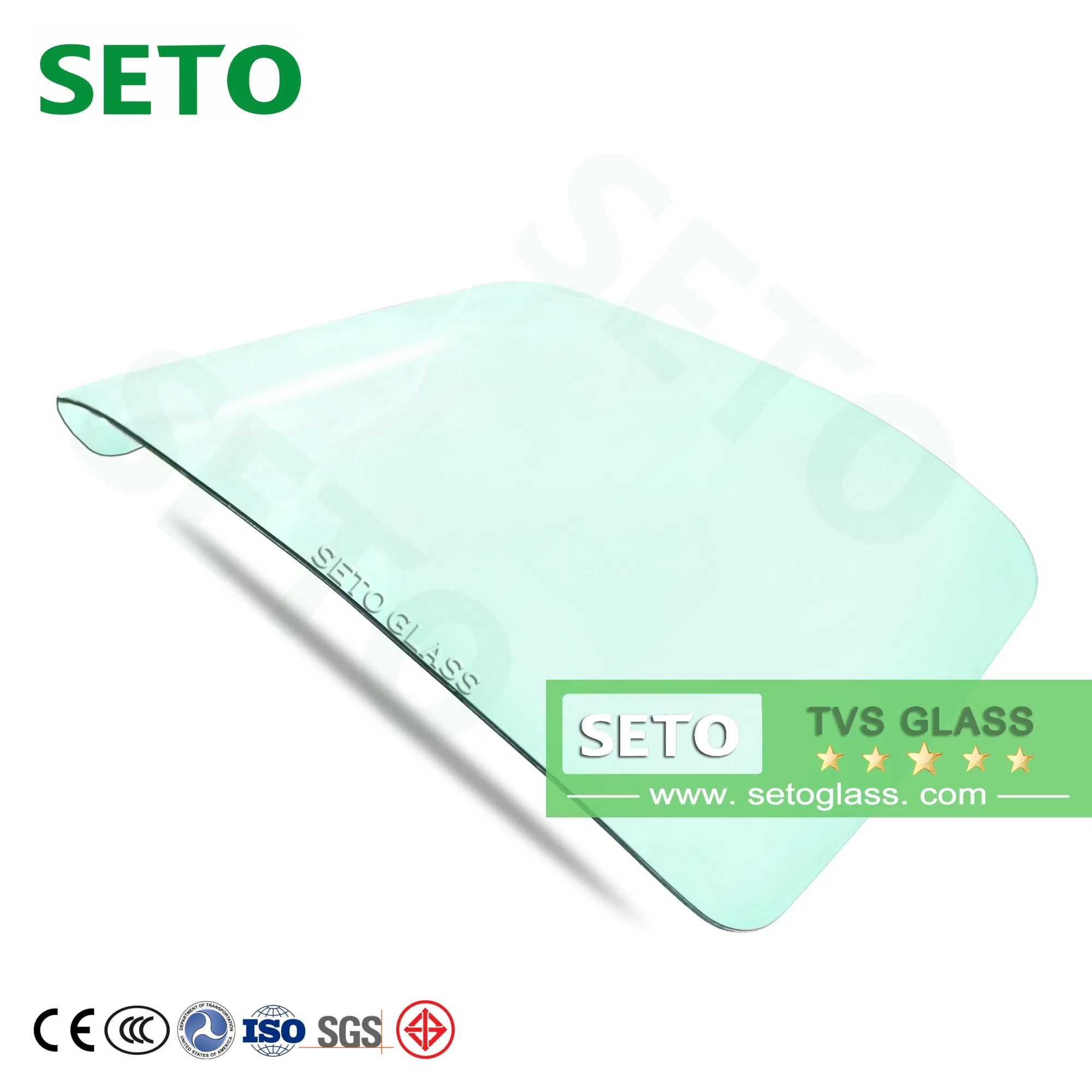 Competitive Price in Stock Laminated Windshield for Tvs King Rickshaw