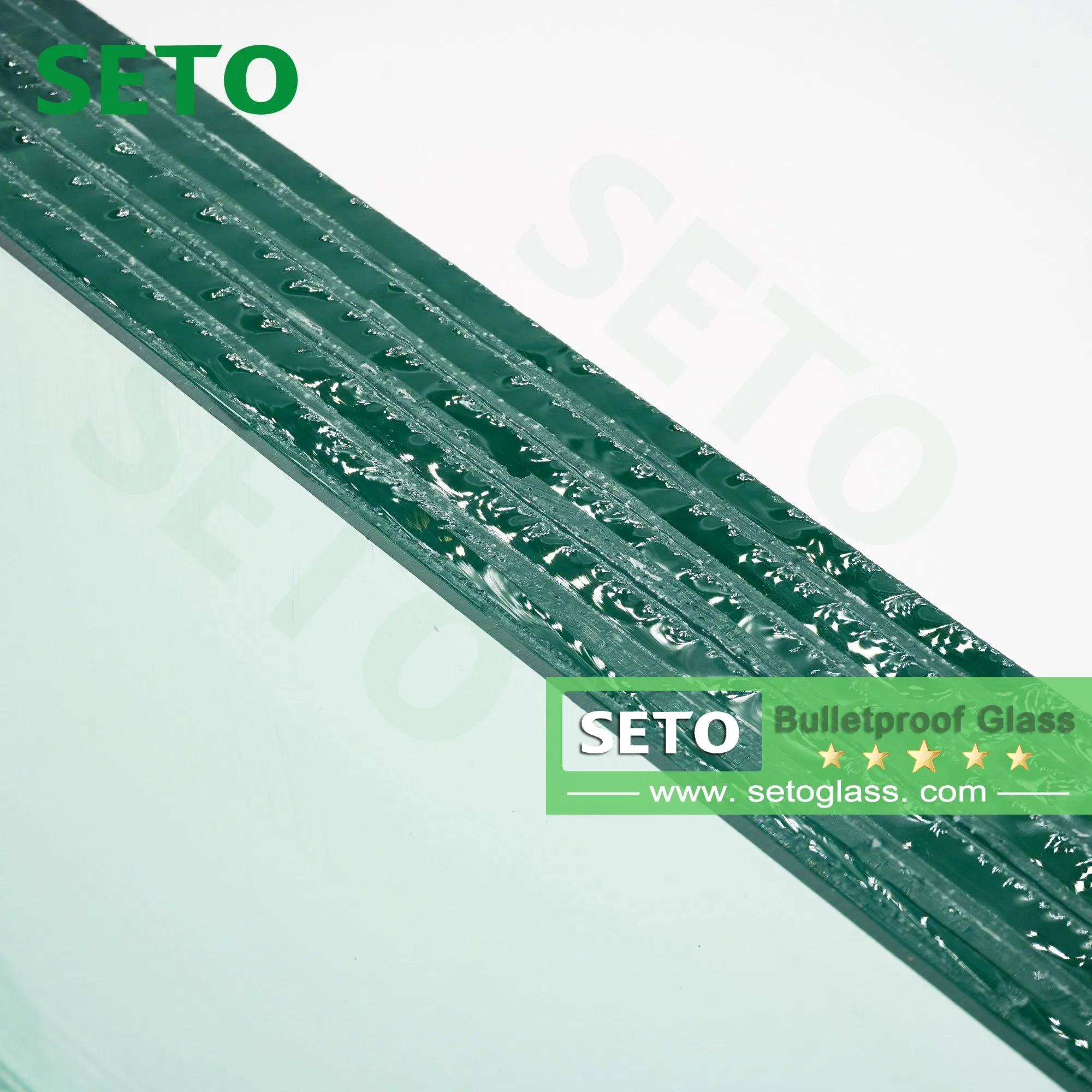 Armored Vehicle Glass Front Windshield Multi-Layer Custom Factory Price for Auto Bulletproof