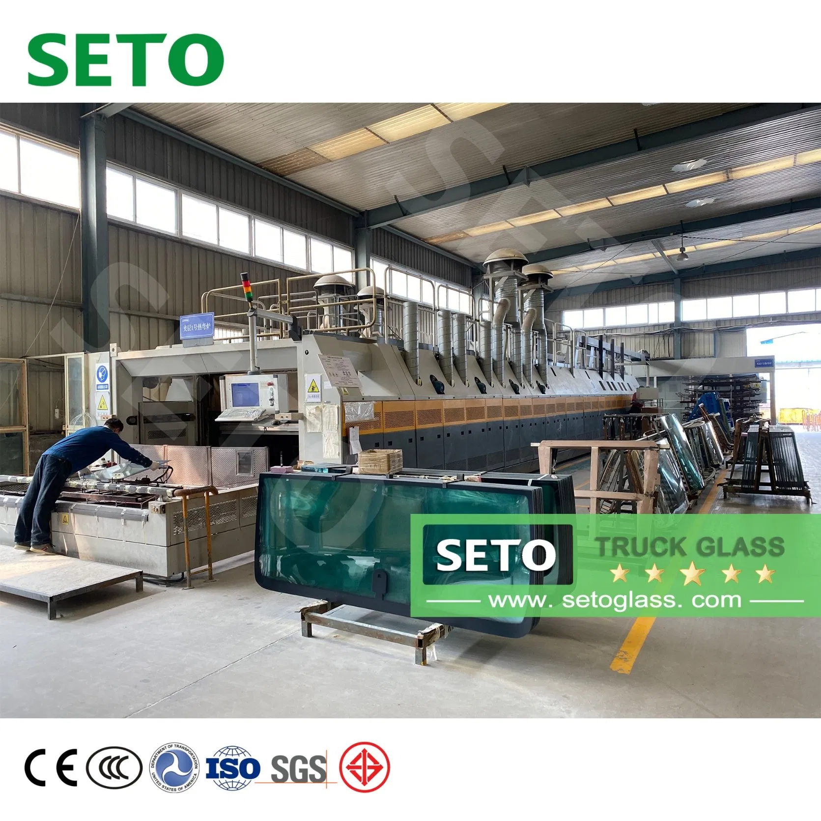 Customized Truck Windscreen/Front Laminated Glass/Truck Windshield/Truck Window