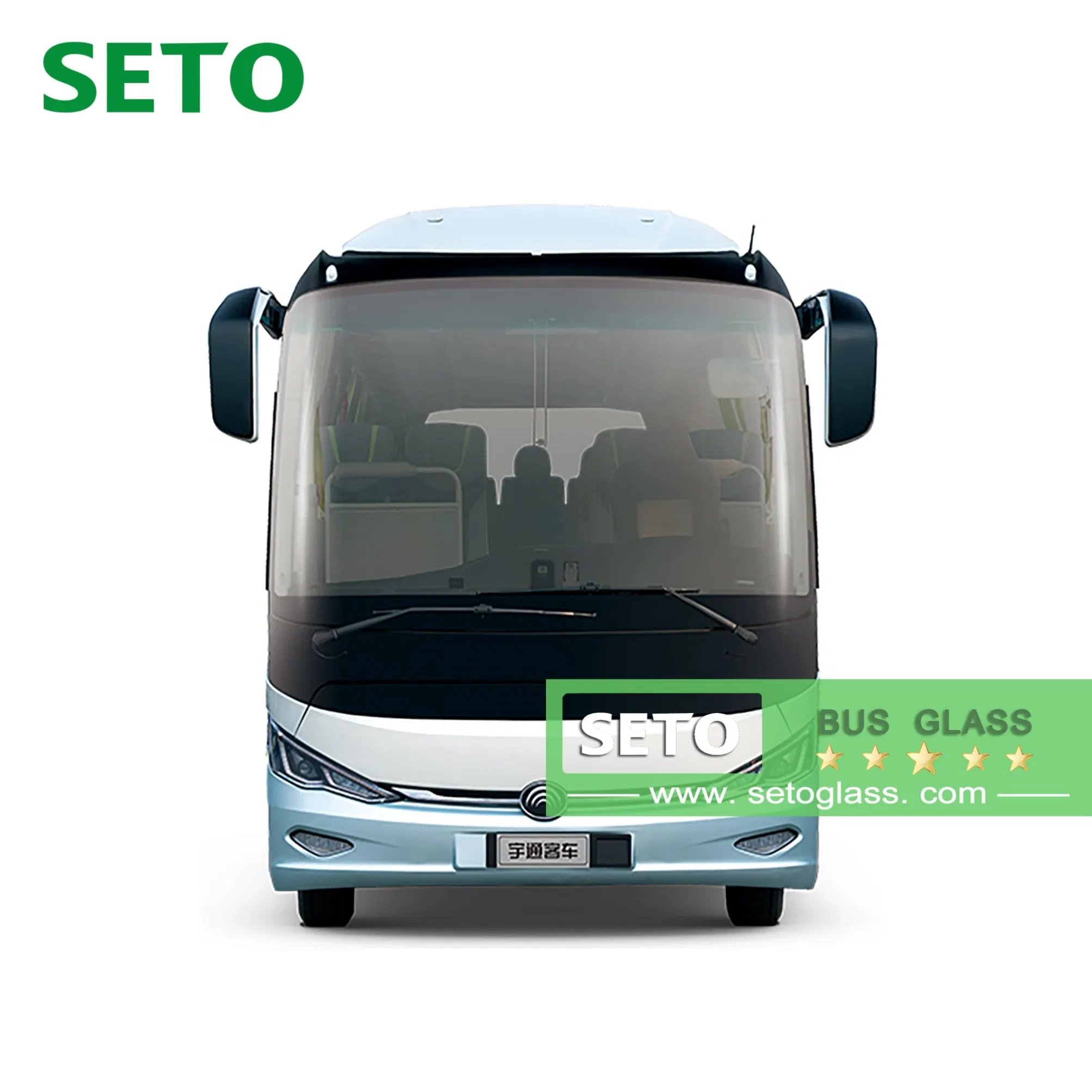 Safety Laminated Commercial Bus Front Windshield for Global Market