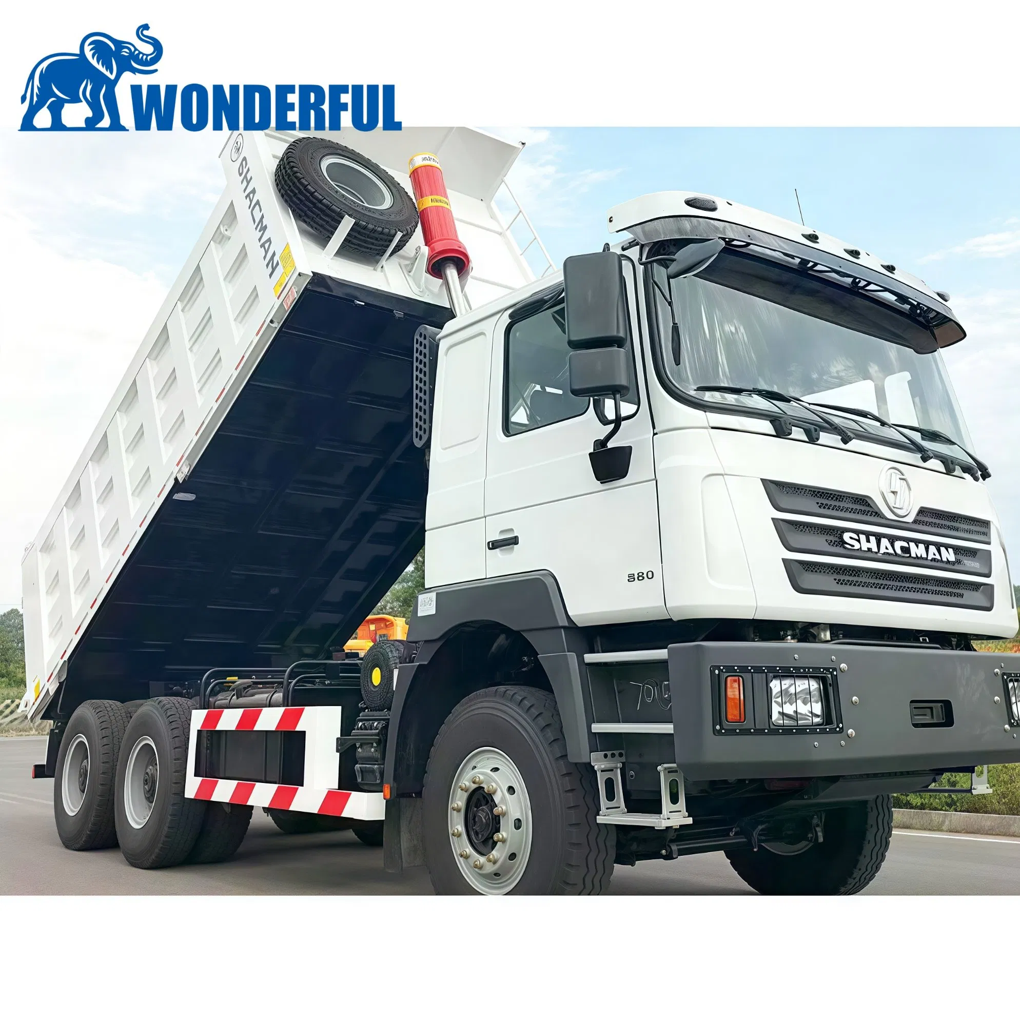Low Price Shacman Sinotruk HOWO Nx Tx Used New Manufacturer Weichai 10 Wheel 6X4 8X4 F3000 400HP 430HP Heavy Duty Mining Cargo Tipping Tipper Dumper Dump Truck