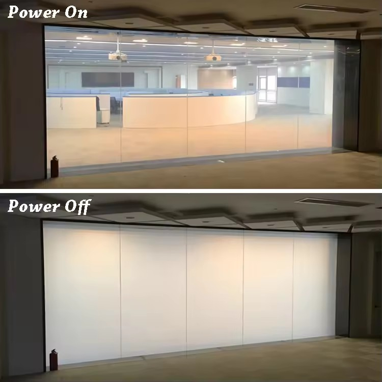 Smart Tint Electrochromic Dimming Smart Glass Pdlc Film for Office Window Wall Building