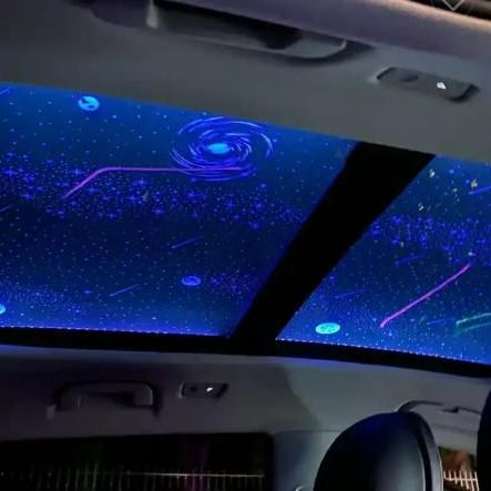 Polycarbonate Auto Glass Starry Skylights Car Sunroof
