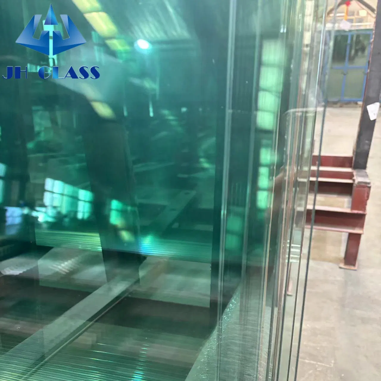 3-8mm Toughened Laminated Glass for Car Sunroof Transparent Material