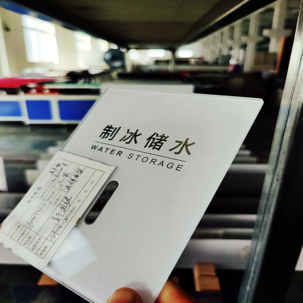 Impact-Resistant White Color Printed Coating Glass for Clothes Dryers