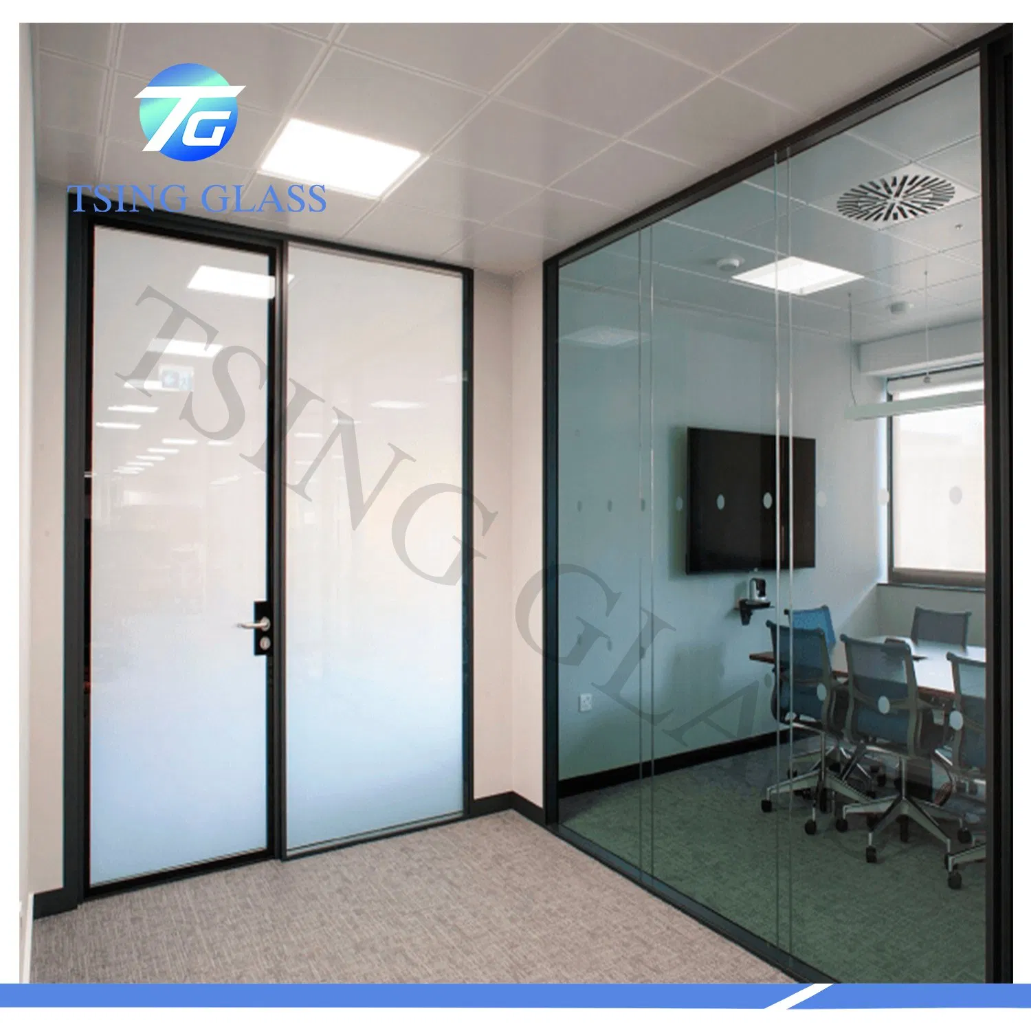 Switchable Privacy Self-Adhesive Electrochromic Pdlc Smart Glass Film for Glass Window Tint Glass with Remote Control