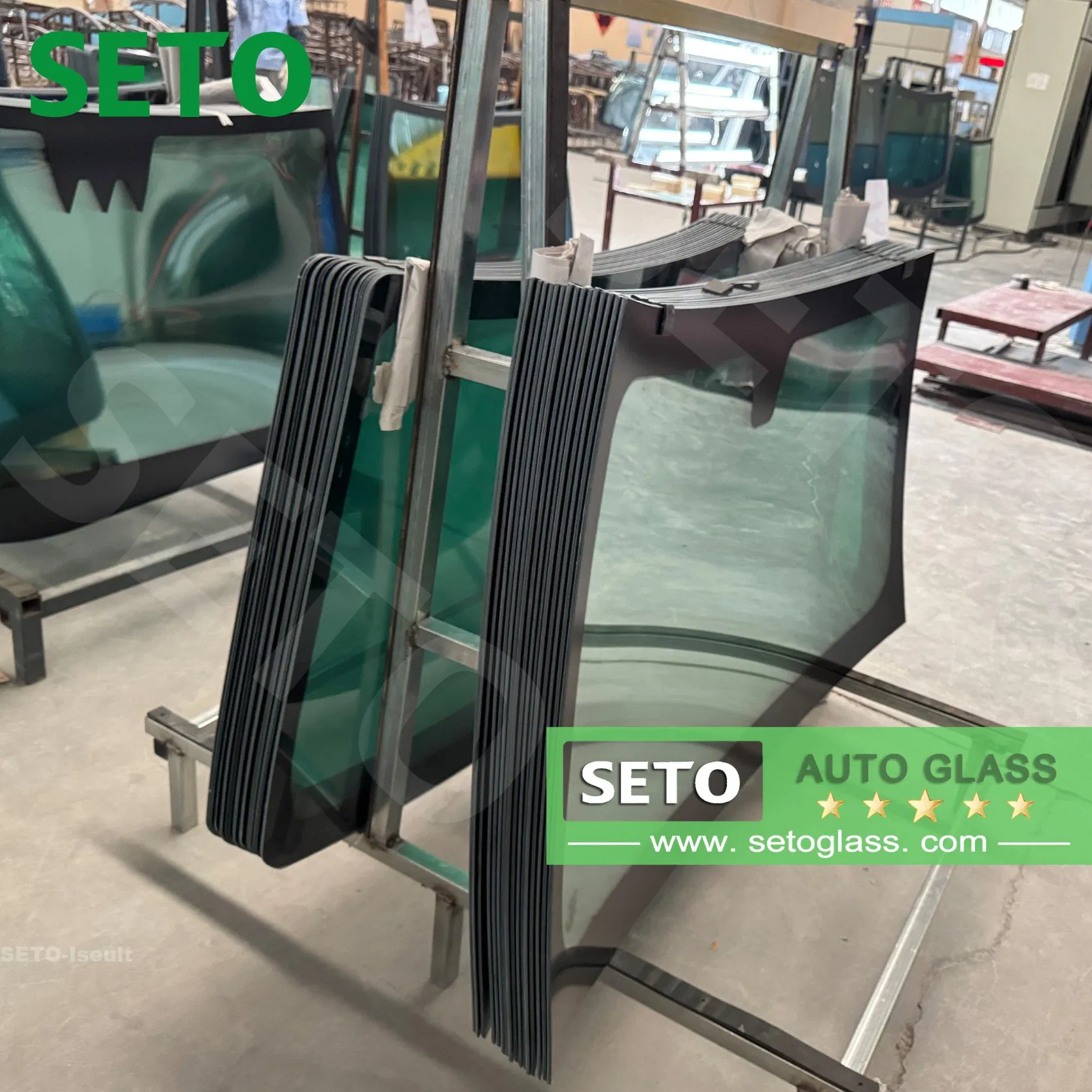 Car Accessorie Auto Glass Sunroof Mirror Side Window Custom Made Axia Windshield Glass