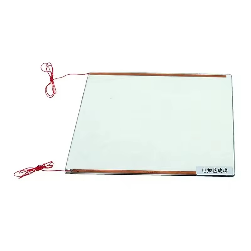 Electrically Heated Glass ITO Coated Conductive Glass with Bus Bar