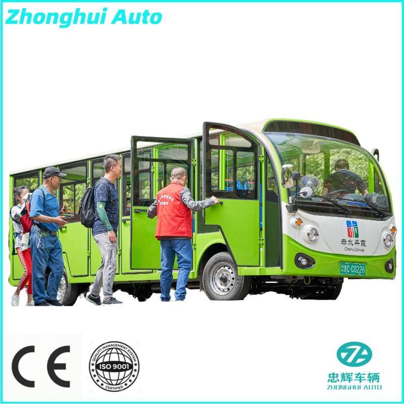 High-Quality Semi Open Bus for Efficient Transportation Solutions