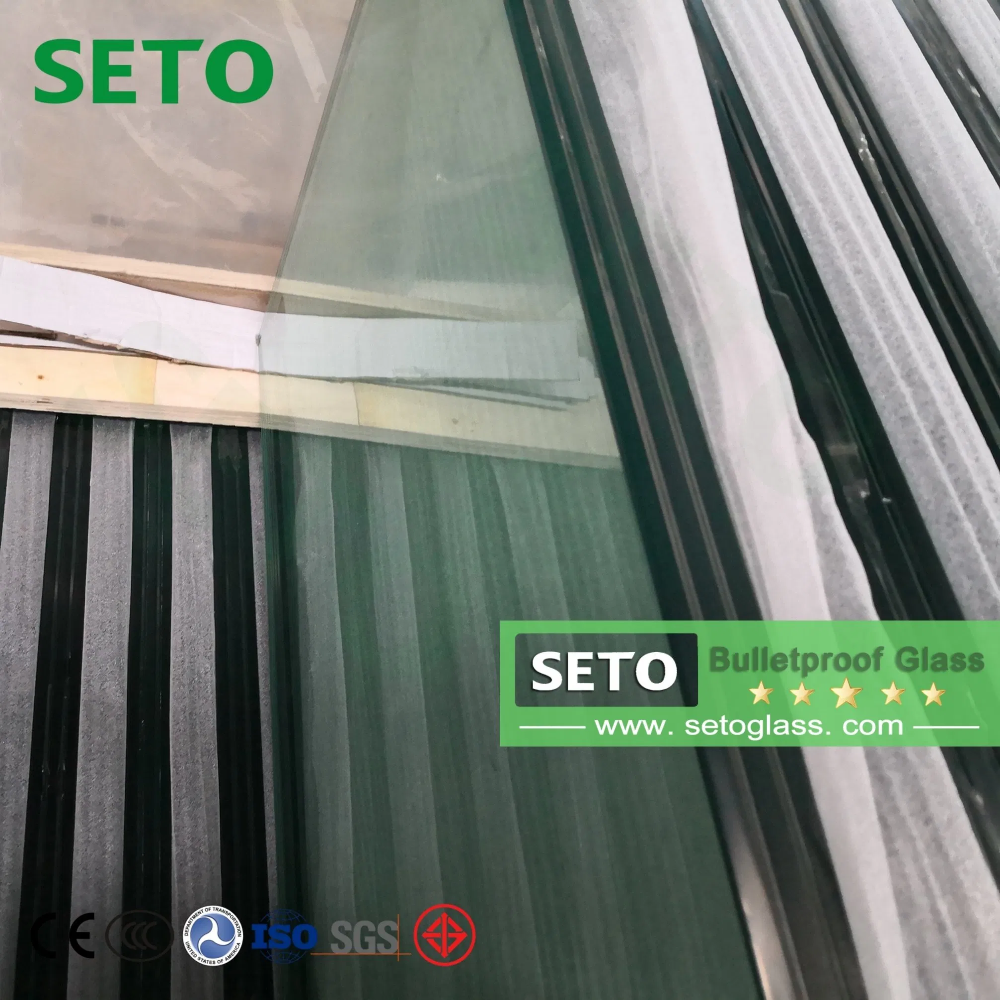 B4b5b6 Level Bulletproof Glass Building Bulletproof Thickened Glass