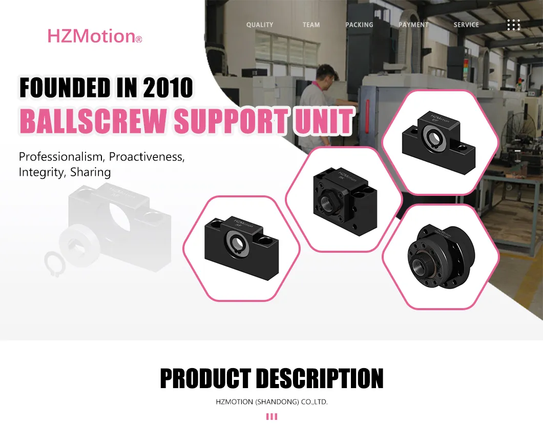 Ball Screw Support Unit Overview
