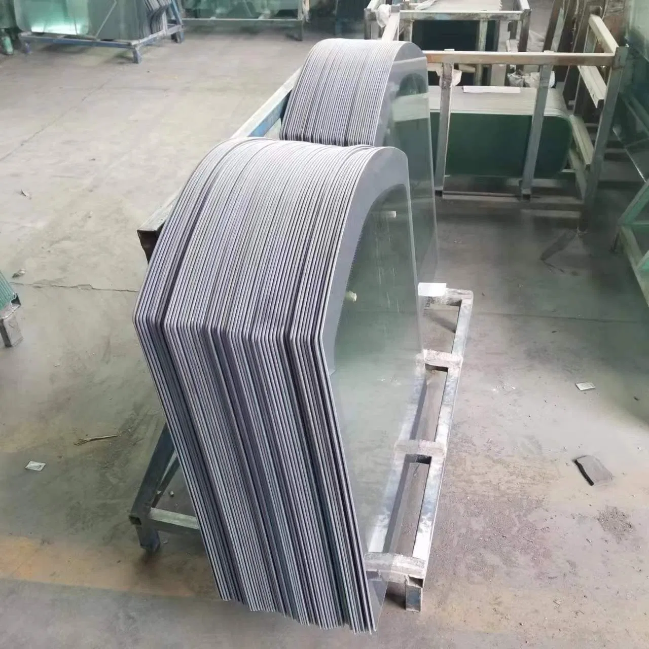 Manufacturers Supply Auto Glass Flat Bending Tempered Laminated Glass Customization Support