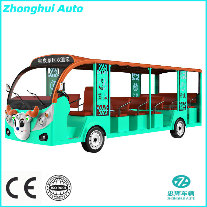 Versatile Semi-Open Bus for Scenic City Tours and Excursions