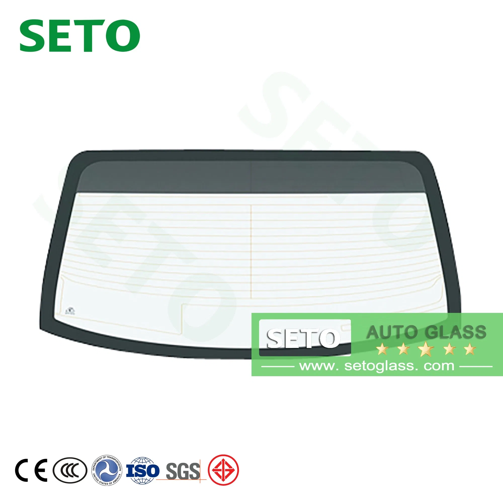 Auto Rear Windshields Glass Front Laminated Car Glass
