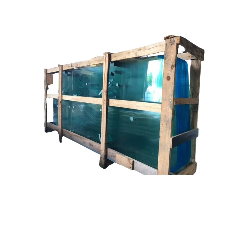 810W62450-0078 Heavy Duty Truck Front Windshield Glass - Laminated Safety Glass with Sun Shade Band / Heater Options - Fits Shacman, Dongfeng, Foton, etc