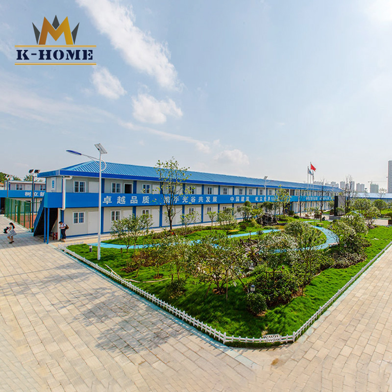 Prefabricated Living Unit 20FT Expandable Modular Shipping Container House for Construction Site