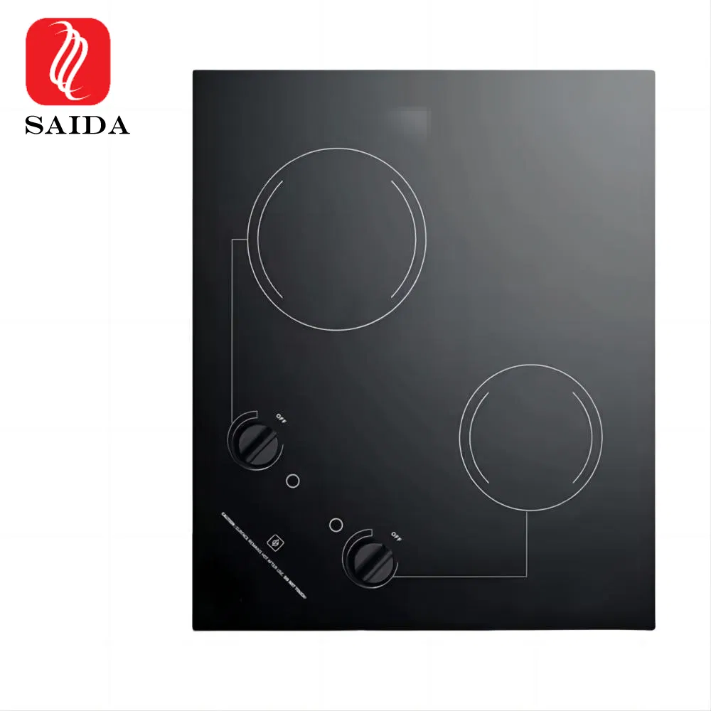 OEM High Temperature 4mm Black Ceramic Glass Cooktop Ceramic Glass