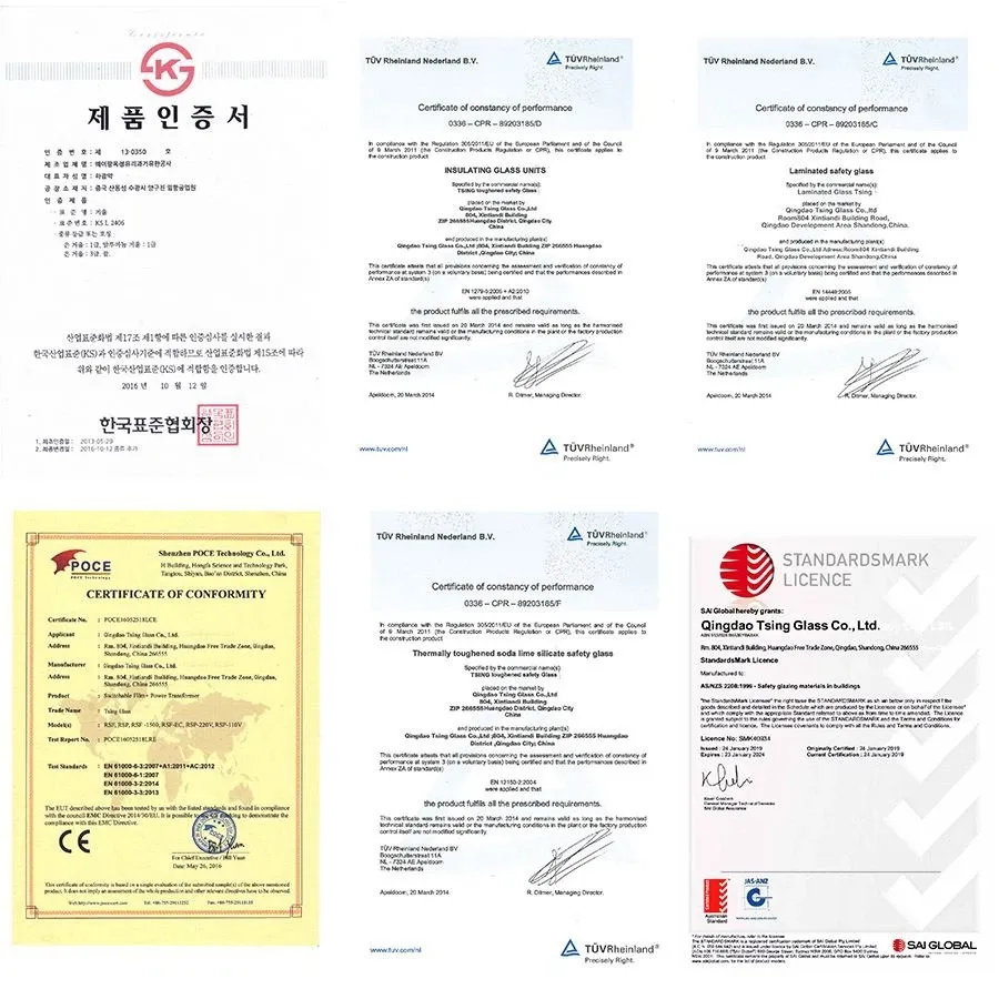 Certifications