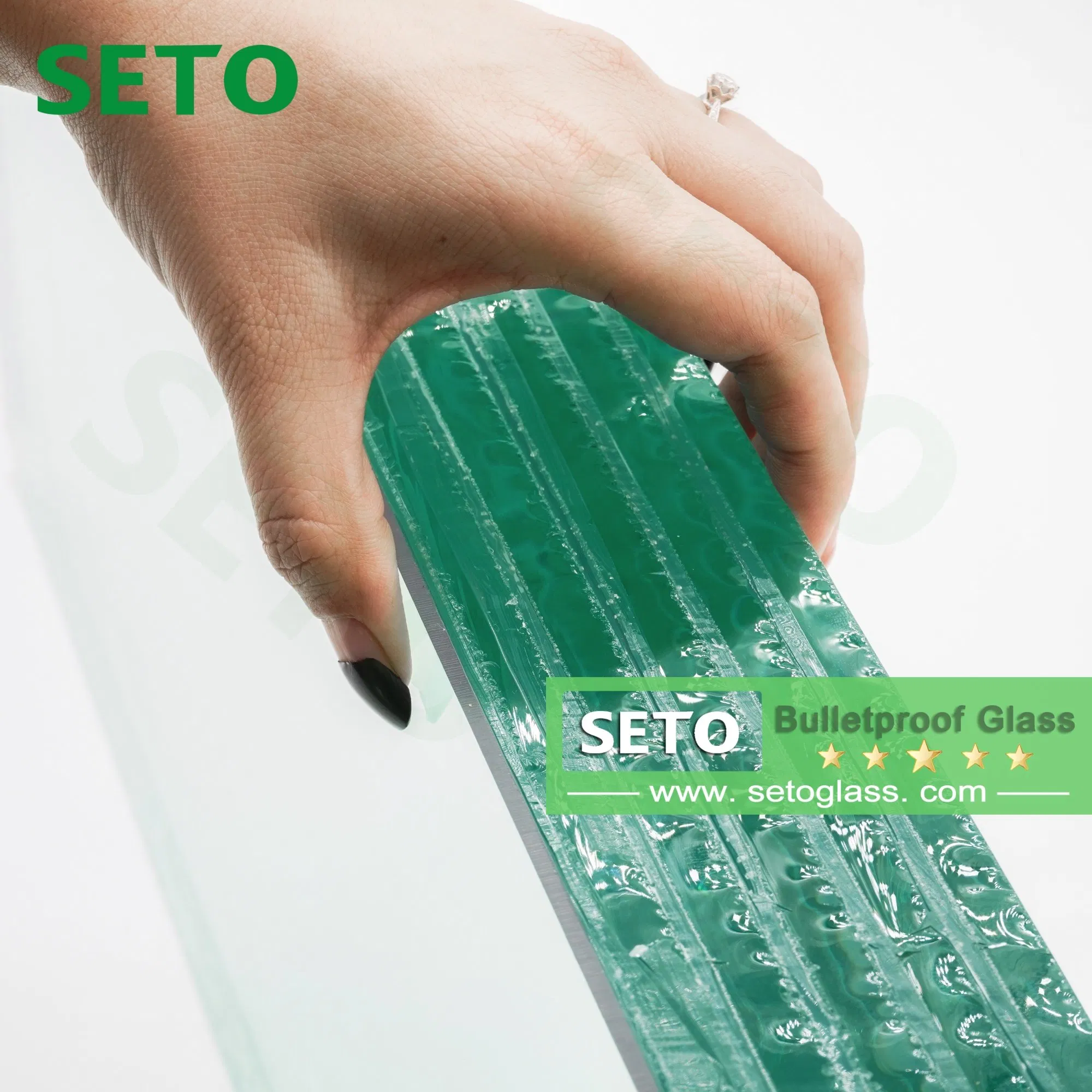 Armored Vehicle Glass Front Windshield Multi-Layer Custom Factory Price for Auto Bulletproof