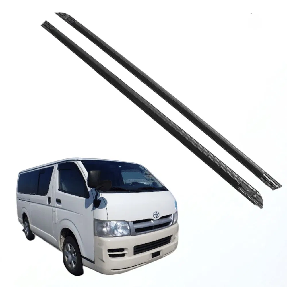 Front Door Glass Weather Strip Assy Outer Lh Rh Car Window Edge Protective Trim Edging Guard Fit for Toyota Hiace Regius Ace