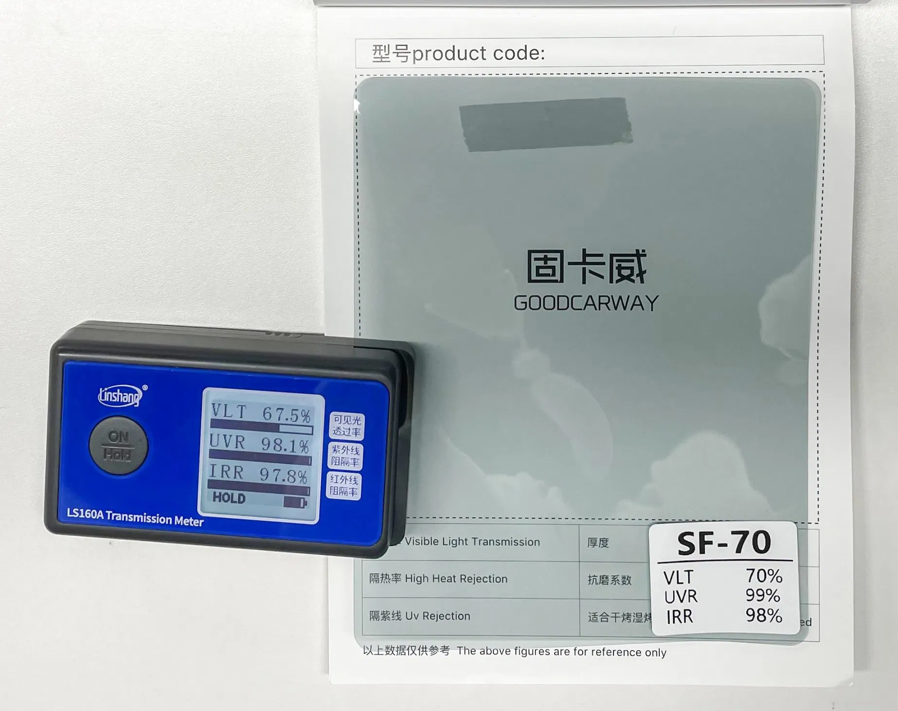 Electrochromic Smart Tint Film for Car Window 100cm X 30m Car Window Tint Film 4mil Solar Control Car Window Tint Film