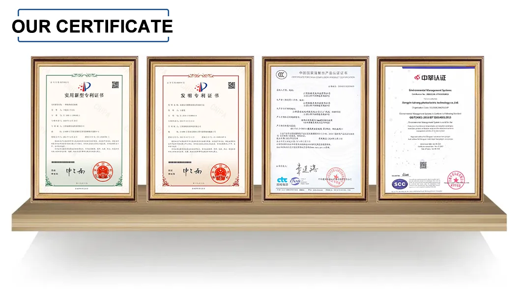 Certifications