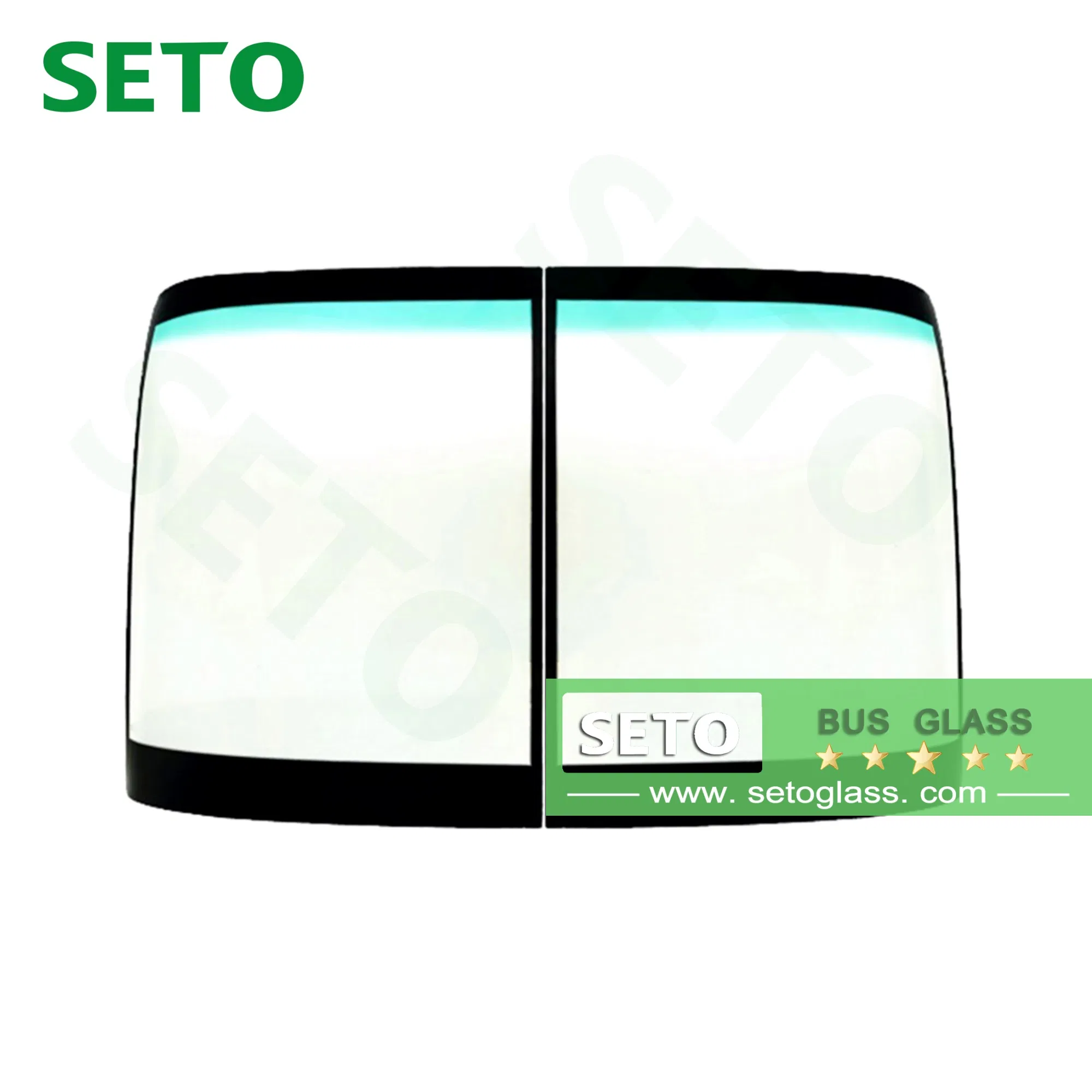 Auto Glass Safety Glass Front Windshield Windscreen Side Window for Bus OEM Customizable Supply