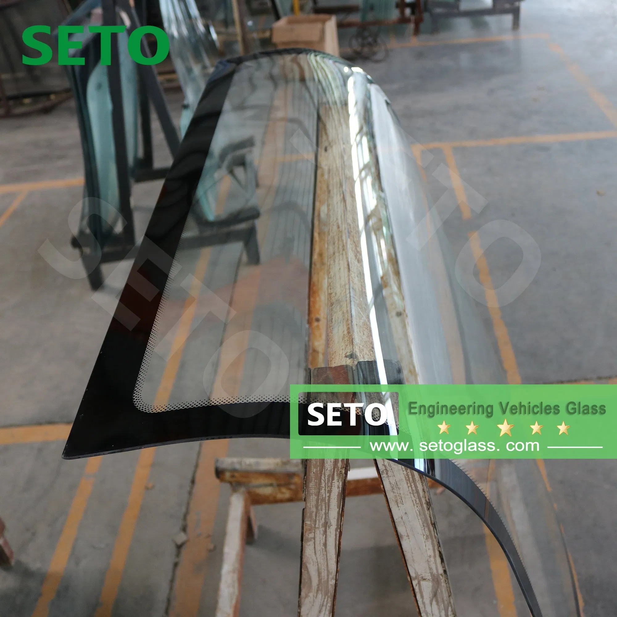 Car Engineering Vehicles Glass Front / Rear Windshield / Windscreen Left / Right Door / Fixed Glass