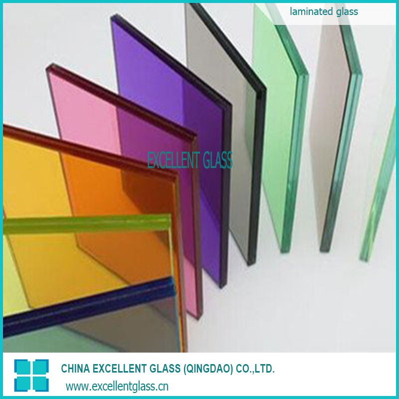 Custom Size Laminated Safety Glass - UV Resistant Soundproof Glass for Building &amp; Decoration