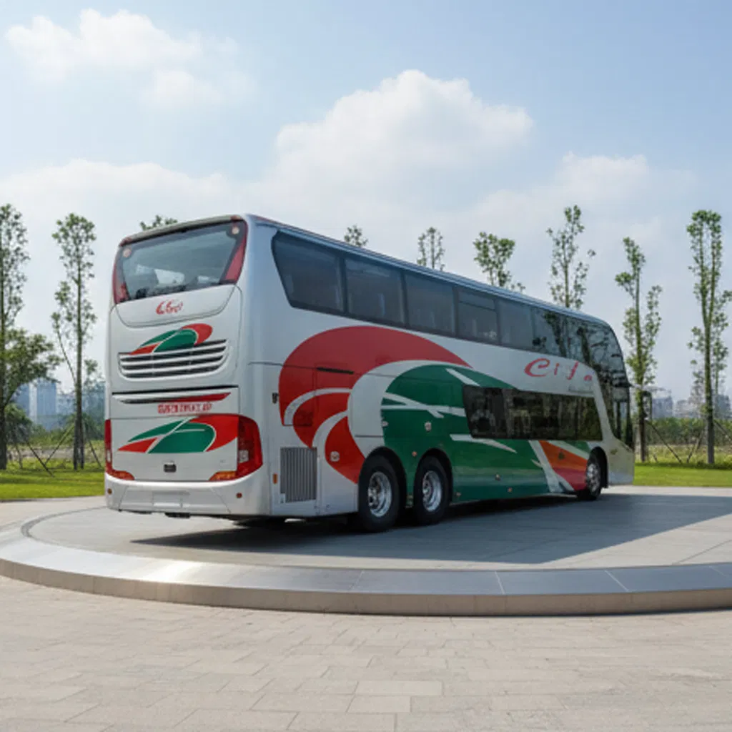 Elegant 14-Meter Tourist Bus with Two Levels of Comfort