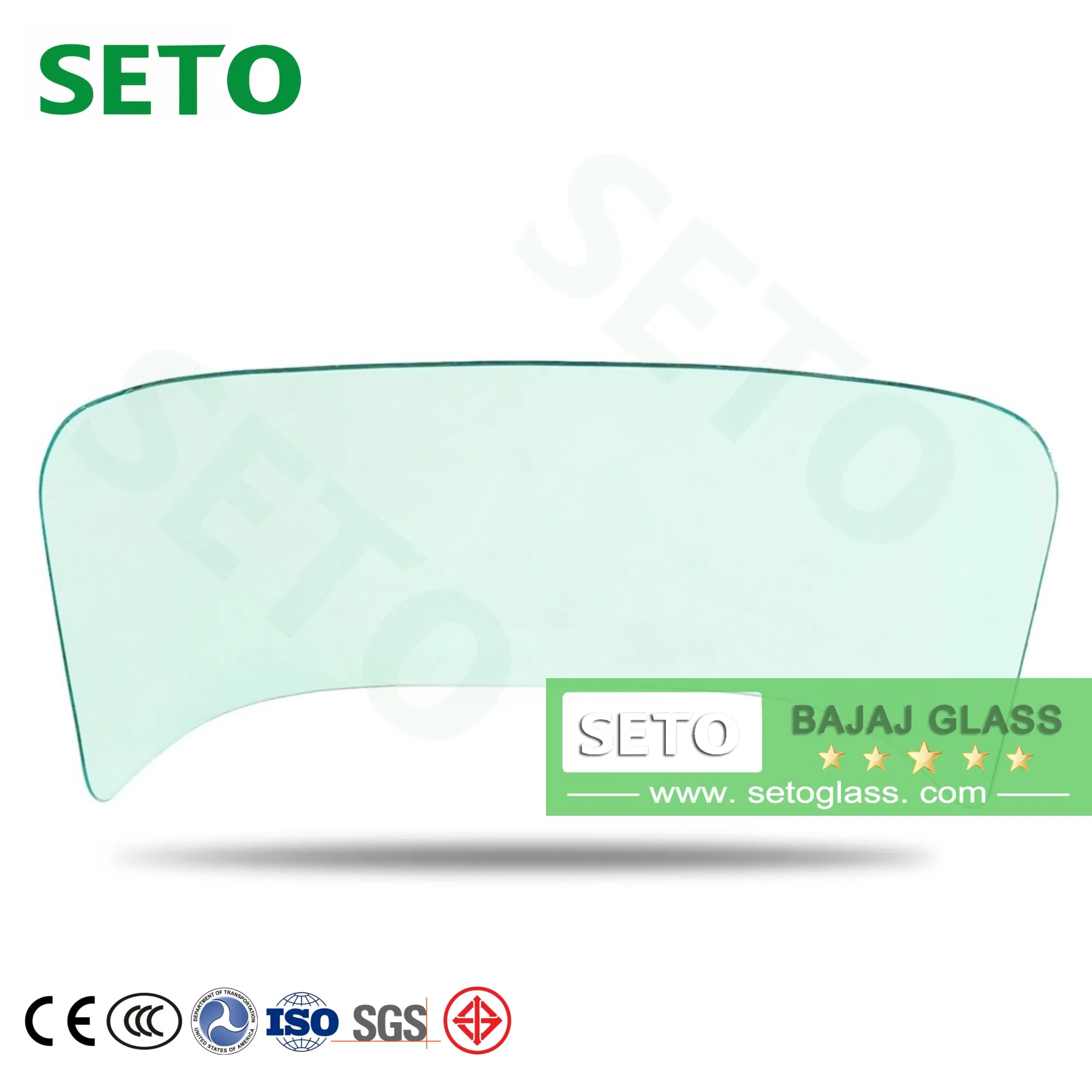 High-Quality Laminated Bajaj Glass 5mm for Indian Auto Rickshaws