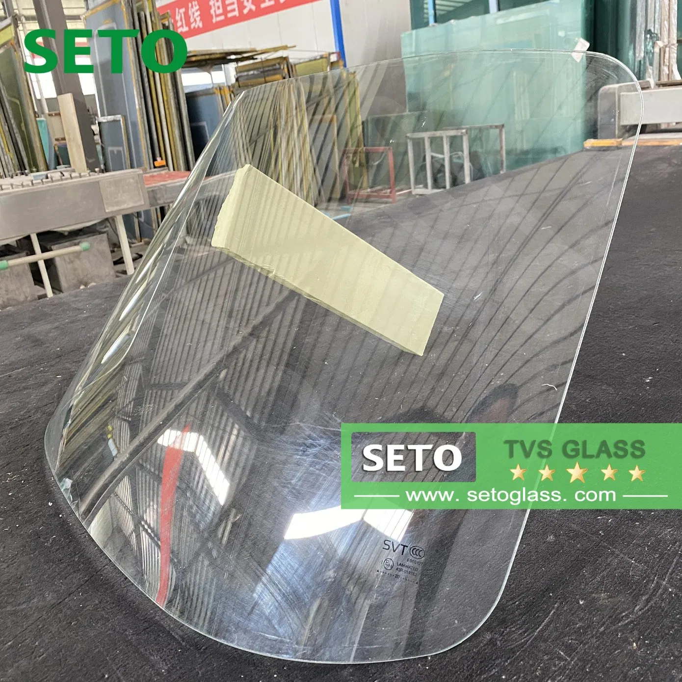 Factory Price Tvs King Tuk Tuk Front Windshield High Quality Glass