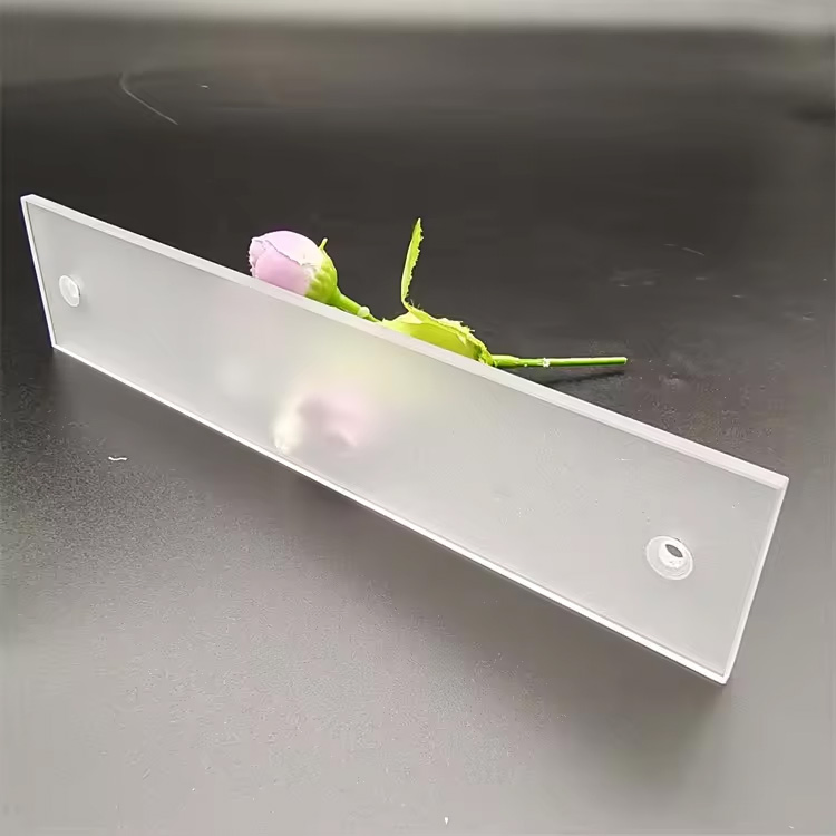 2/3/4/5/6mm Tempered OEM Single Side Sandblasting Frosted Lamp Cover Glass for Explosion Proof LED/ Lighting/Light Industrial