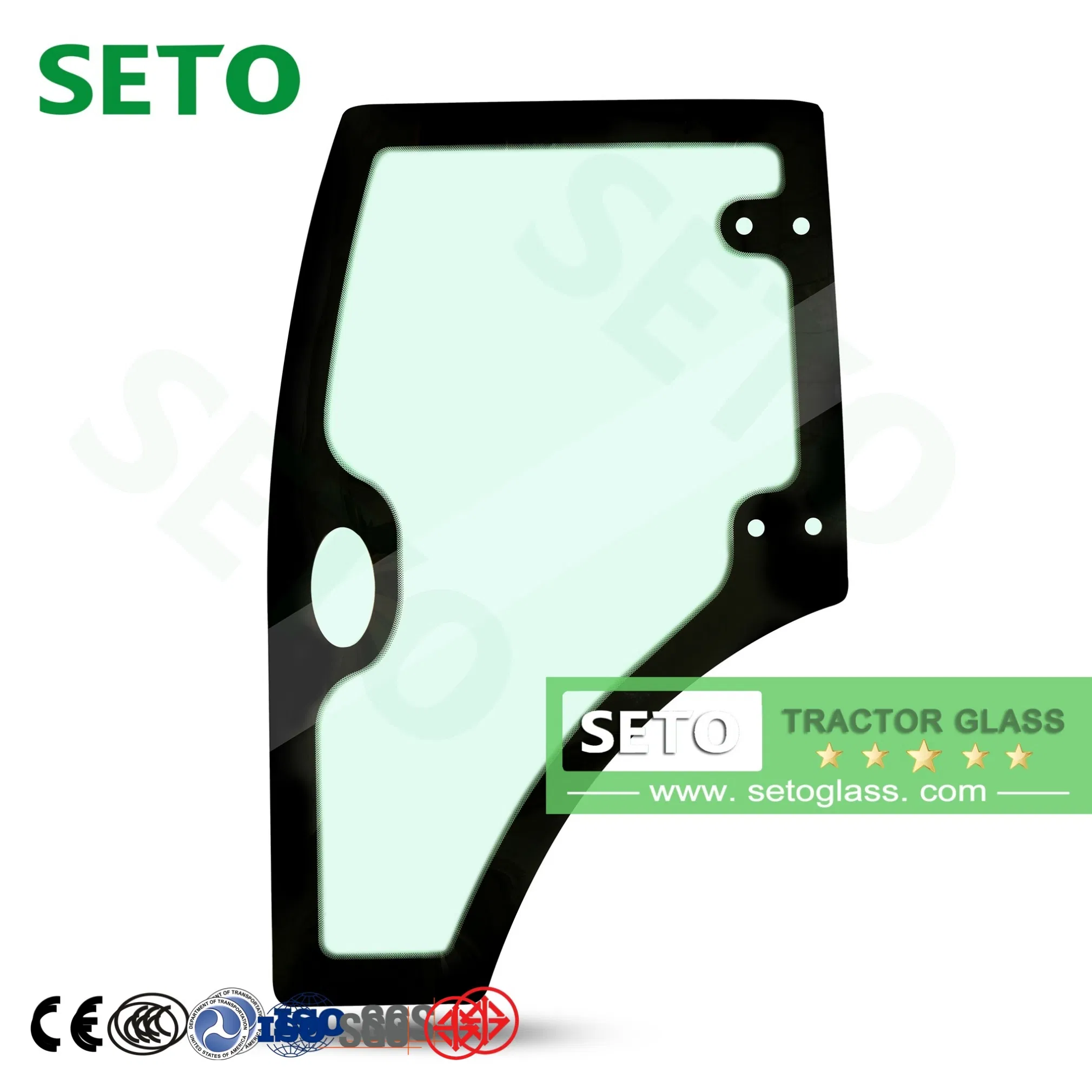 High Quality Cab Parts Tractor Truck Systems Right Door Assembly Glass